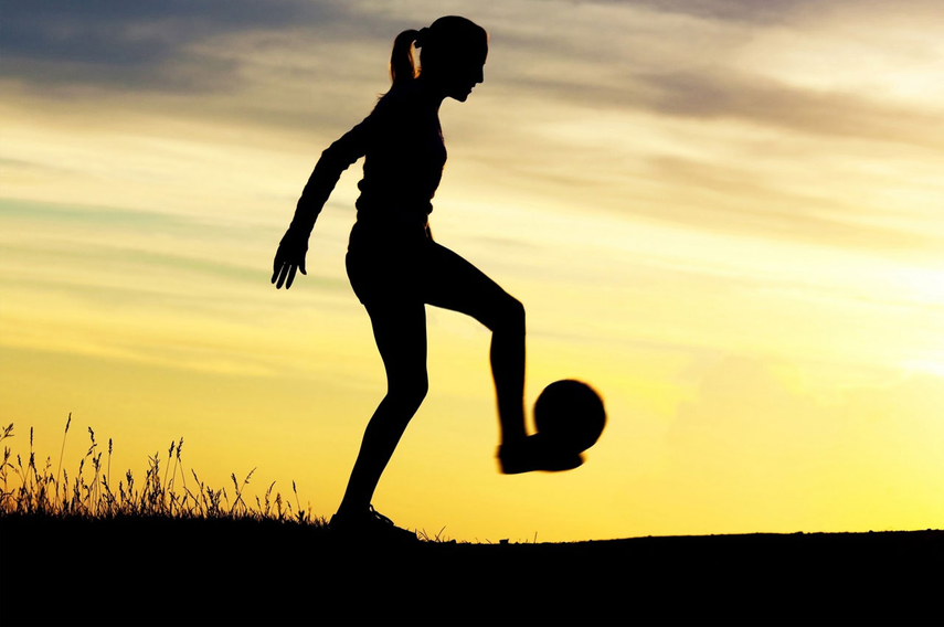 Niñas de Nicaragua aprenden con el fútbol a construir liderazgo.