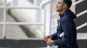 Keylor Navas ante el Real Madrid