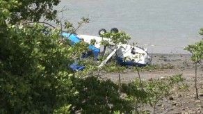 Avioneta se accidenta en Veracruz