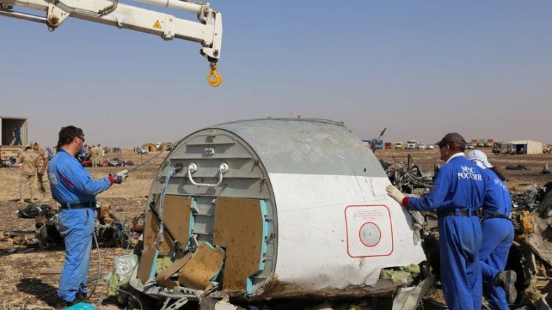 Satélite de EEUU detectó destello de calor cuando caía avión en Egipto