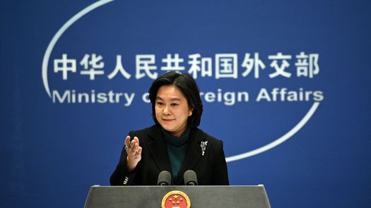 La portavoz de la diplomacia china, Hua Chunying.