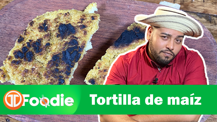 Receta: Tortillas de maíz asadas con queso blanco
