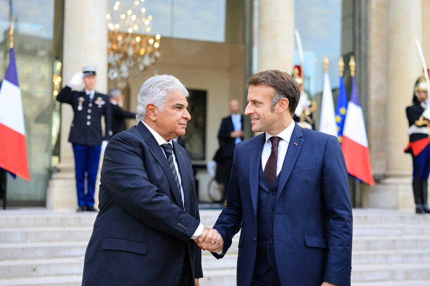 Presidente Mulino y Macron abordan la cooperación entre Panamá y Francia