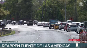 &nbsp;Cierre del Puente de las Américas.