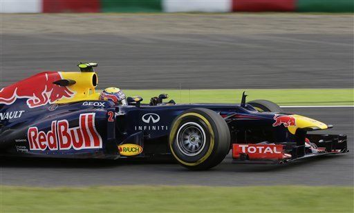 Webber con mejor tiempo para GP de Japón