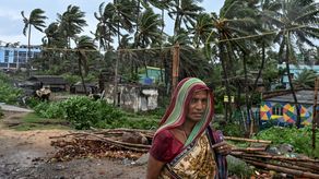 Ciclón Dana impacta en la costa este de India&nbsp;