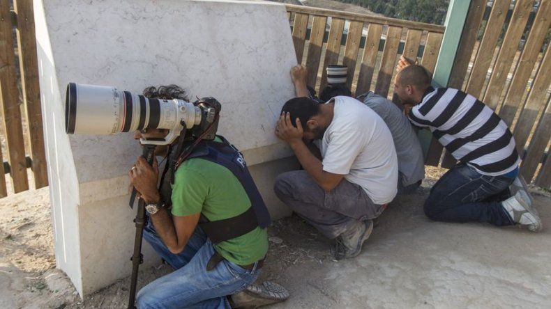 Nueve periodistas palestinos han muerto en Gaza desde el 8 de julio