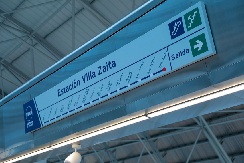 La estación de Villa Zaita está operativa.
