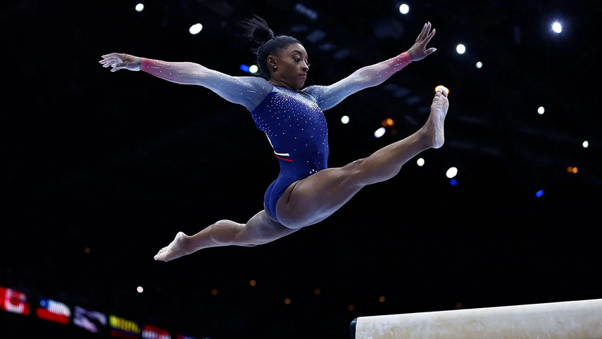 Simone Biles con sólo 26 años