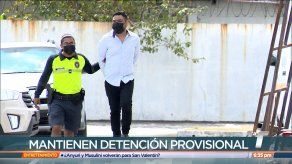 Confirman detención provisional de Cristyan Palma