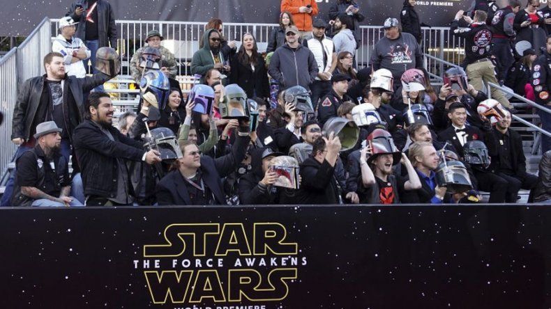 Ovaciones y vítores en el estreno de la nueva entrega de Star Wars