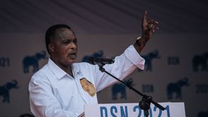 El presidente congoleño, Denis Sassou Nguesso.