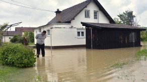 Densas lluvias causan inundaciones en Bosnia