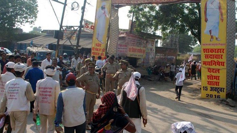 Al menos 19 muertos en estampida durante concentración religiosa en India