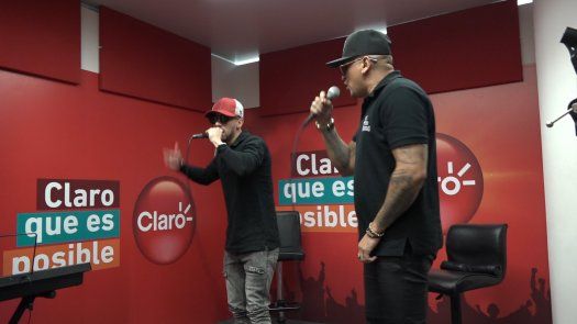 Wisin y Yandel siempre dan la milla extra en los ensayos de Yo Me Llamo