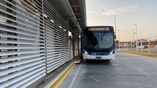 Ruta Corredor Sur de MiBus. Ruta Corredor Sur de MiBus.