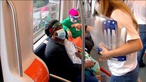 Detallan importancia del uso de pantallas faciales en el transporte público