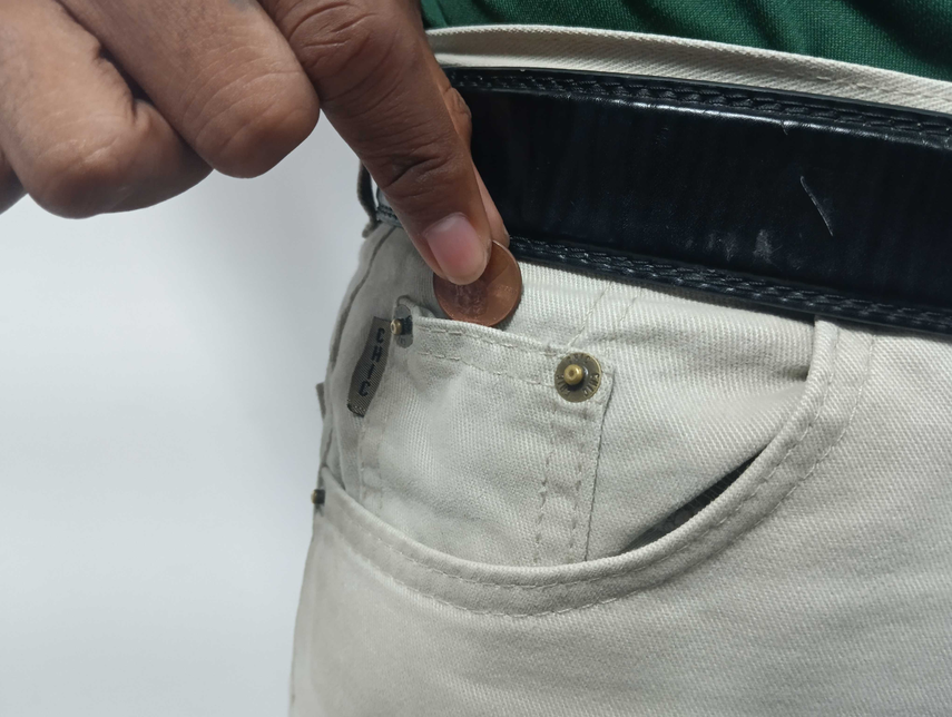 Posible redondeo entre la denominación del centavo de 5 y 10 centavos. Posible redondeo entre la denominación del centavo de 5 y 10 centavos.