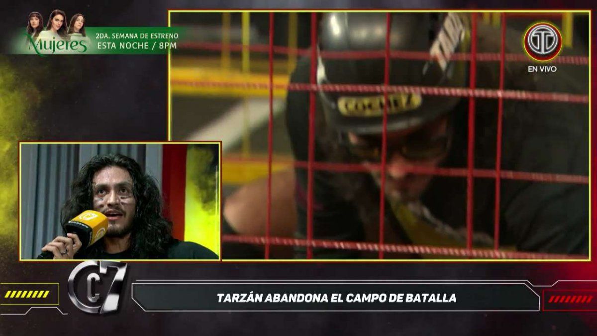 Tarzán es eliminado y se despide de Calle 7 Panamá