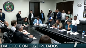 Dirigentes sindicales de Bocas del Toro y&nbsp; diputados de la Asamblea Nacional