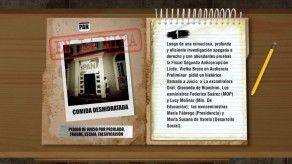 Comida deshidratada: Pedido a juicio por peculado