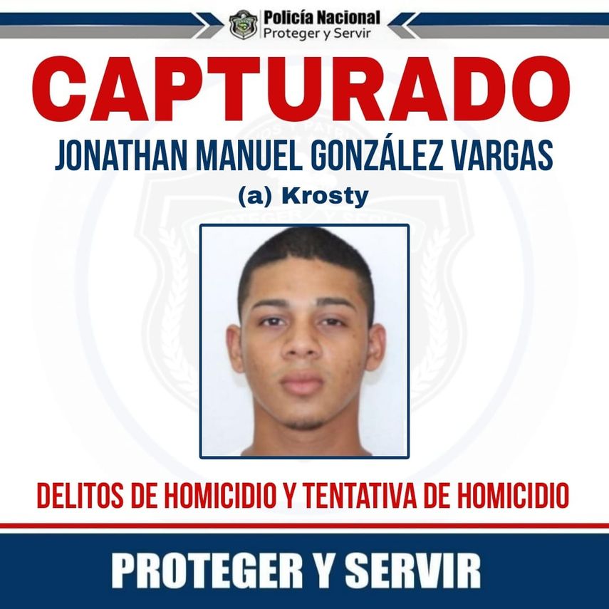 Policía aprehende a alias Krosty