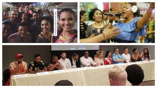 Artistas panameños calientan motores para desfilar en el Carnaval de Río