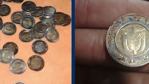 Aduanas retiene gran cantidad de monedas Martinelli.