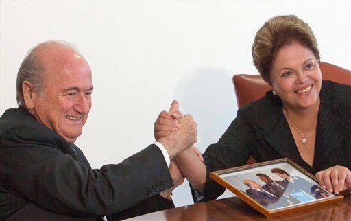 Blatter: Brasil le dio garantías a la FIFA