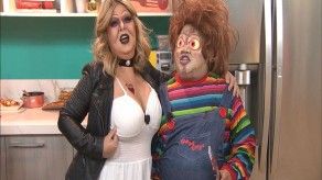 Delyanne se transforma en la malvada novia de Chucky