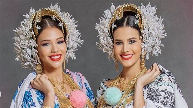 Señorita Panamá Internacional 2019, Betzaida Rodríguez, luce pollera junto a Mariem Velazco