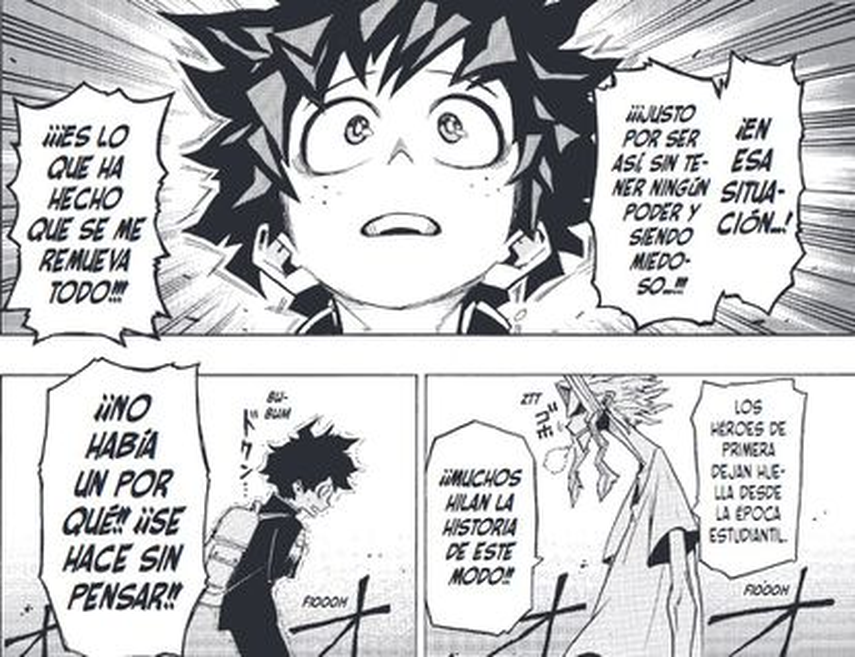 Manga: My Hero Academia.