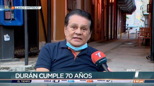 Roberto Mano de Piedra Durán celebra su 70 cumpleaños