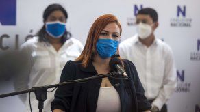 La representante del consejo político de la Coalición Nacional, Alexa Zamora.