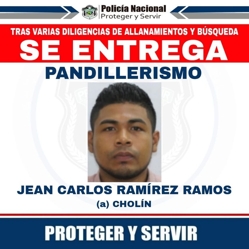 El sujeto figura en la lista de los más buscados en Panamá
