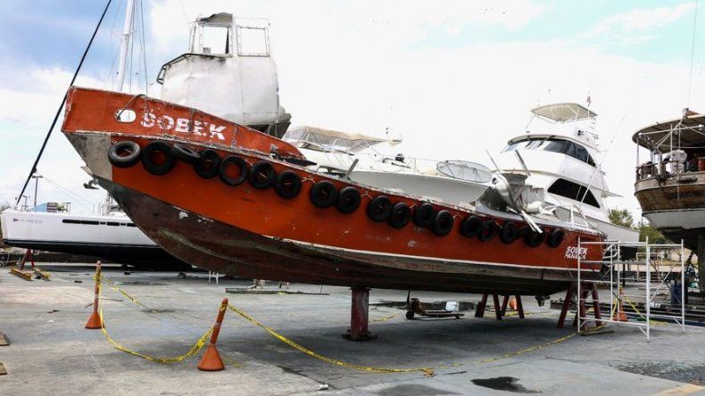 MP realiza segunda inspección a embarcación que sufrió explosión en Isla Flamenco