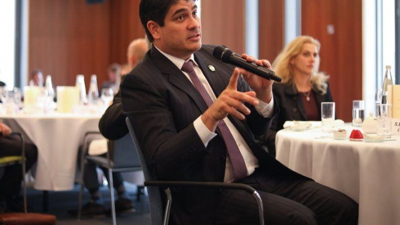 El presidente de Costa Rica no asistirá a la investidura de Cortizo