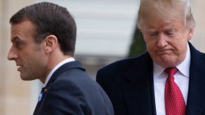 Arremetida de Trump contra Macron enfría relación entre ambos