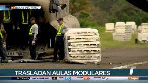 Sigue operativo Mercurio IV para traslado de aulas modulares a la Comarca Ngäbe Buglé Sigue operativo Mercurio IV para traslado de aulas modulares a la Comarca Ngäbe Buglé