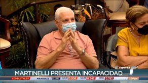 Defensa de Martinelli presenta nueva incapacidad