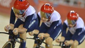 Británicas rompen récord y ganan persecución en ciclismo