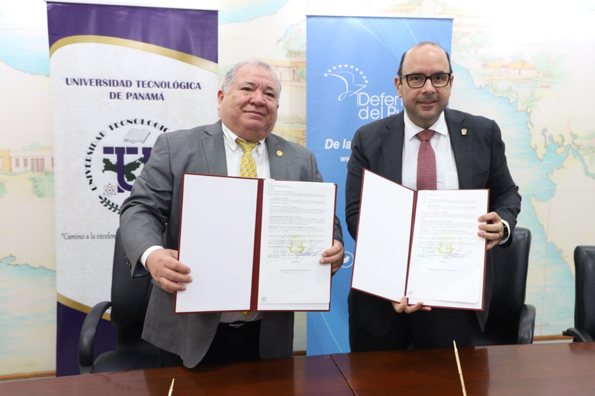 Defensoría del Pueblo y UTP firman convenio