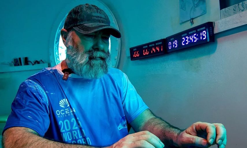 Rüdiger Koch rompe Récord Guinness tras vivir 120 días bajo el mar en Panamá