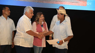 Presidente Mulino entrega 15 viviendas en Veraguas. Presidente Mulino entrega 15 viviendas en Veraguas.