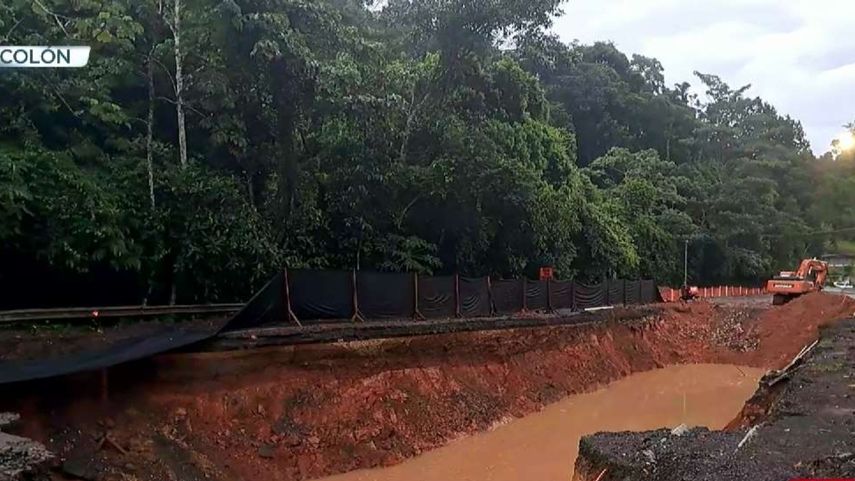 Reparación de vía en El Guarumal de Colón podría tardar más de dos meses.