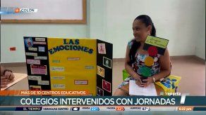 Realizan jornadas con gabinetes psicopedagógicos en escuelas de Colón ante ola de violencia