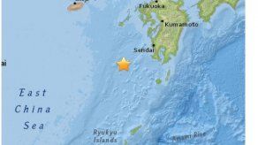 USGS: Sismo de 7 grados sacude el suroeste de Japón