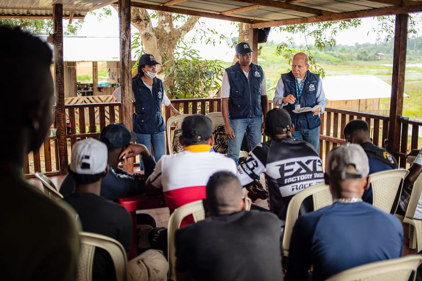La liberación de los 16 rebeldes tuvo lugar en en una zona rural del departamento de Nariño (suroeste)