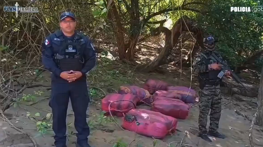 Policía Nacional decomisa 240 paquetes de presunta droga Policía Nacional decomisa 240 paquetes de presunta droga