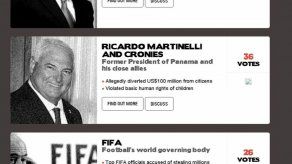 Expresidente Martinelli nominado en concurso “Desenmascara a los corruptos”